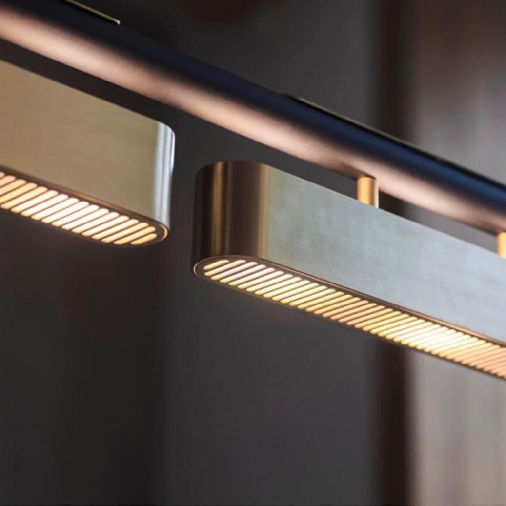 Elarain Brass Minimalist Pendant Light - Letslighting