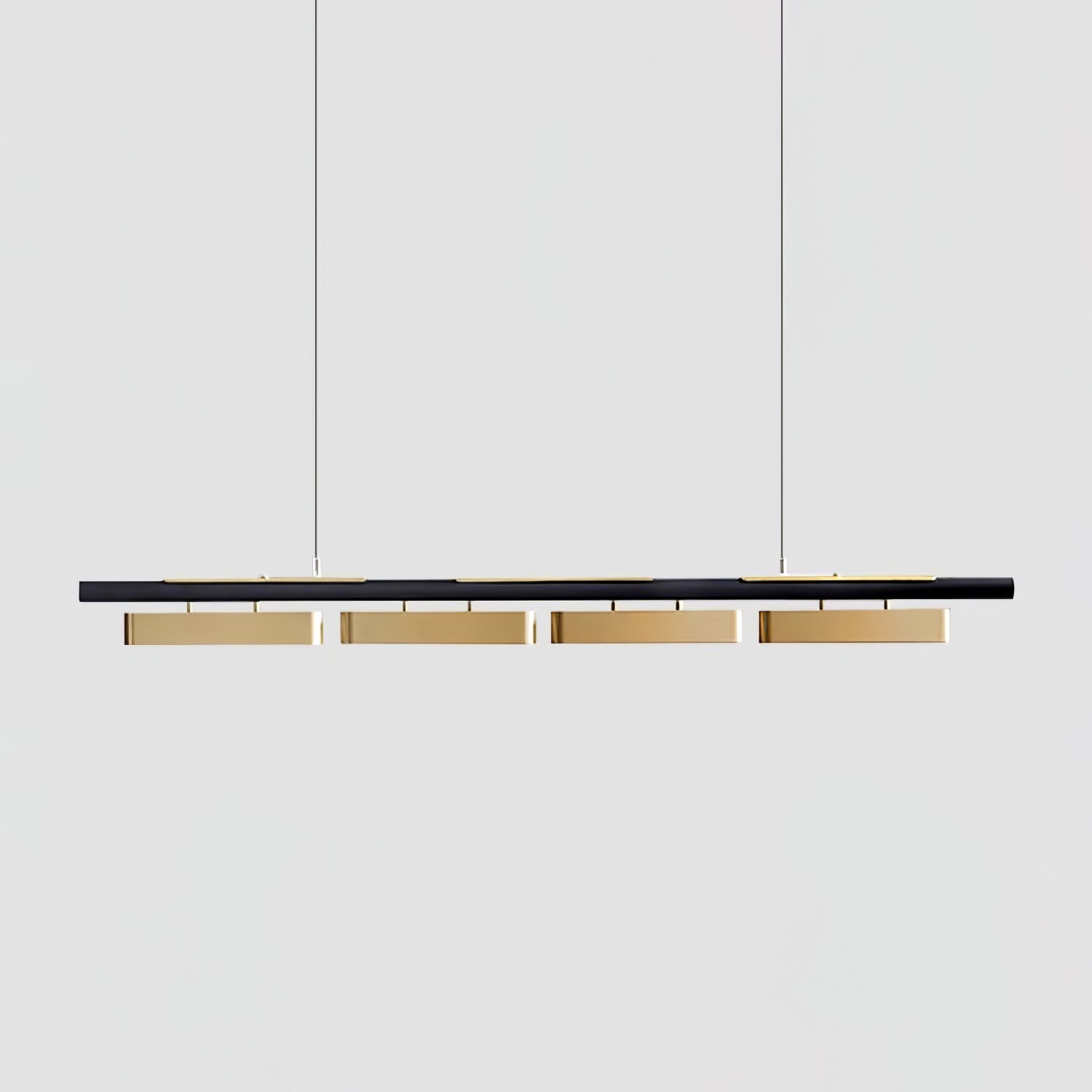 Elarain Brass Minimalist Pendant Light - Letslighting