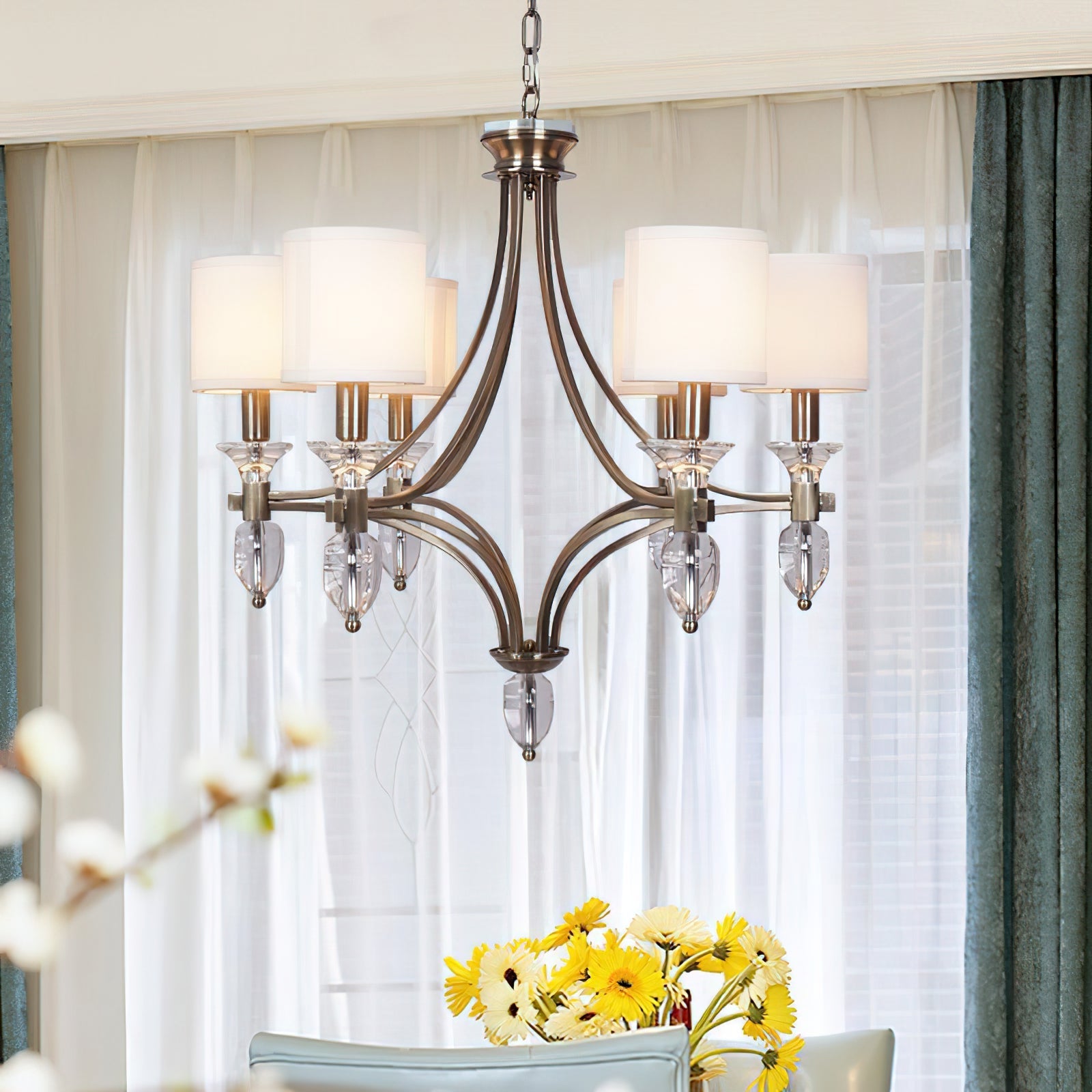 Rift Vintage Luxury Glass Chandelier - Letslighting