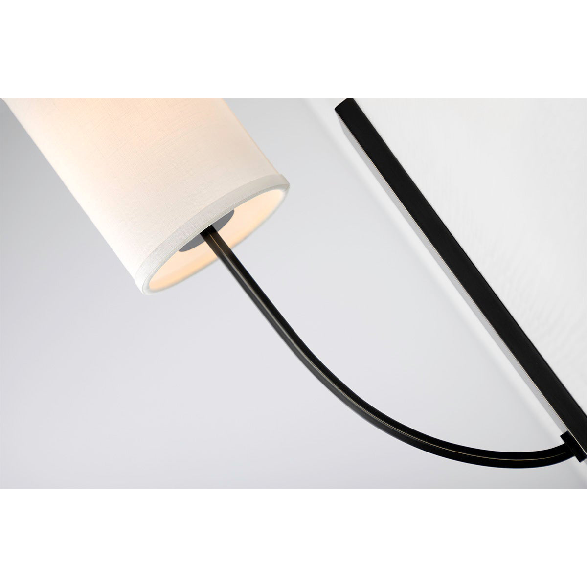 Slate Modern Minimalist Fabric Wall Lamp - Letslighting