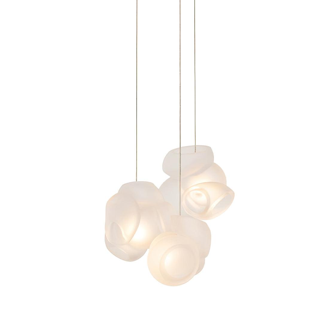Zamarir Bubbles Cluster Glass Chandelier Staircase - Letslighting