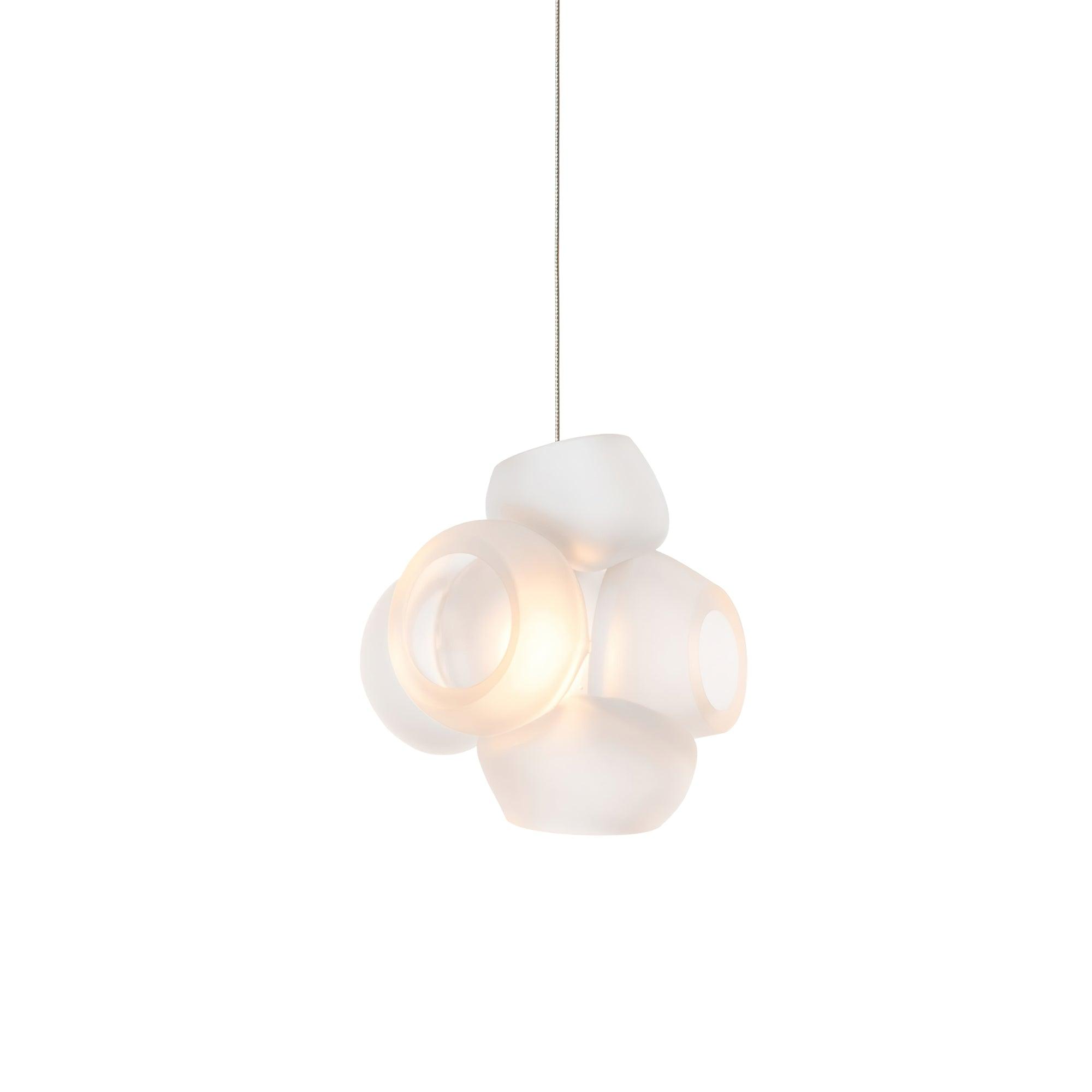 Zamarir Bubbles Cluster Glass Chandelier Staircase - Letslighting