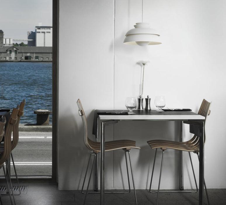 Orlenna White Scandinavian Pendant Lamp - Letslighting