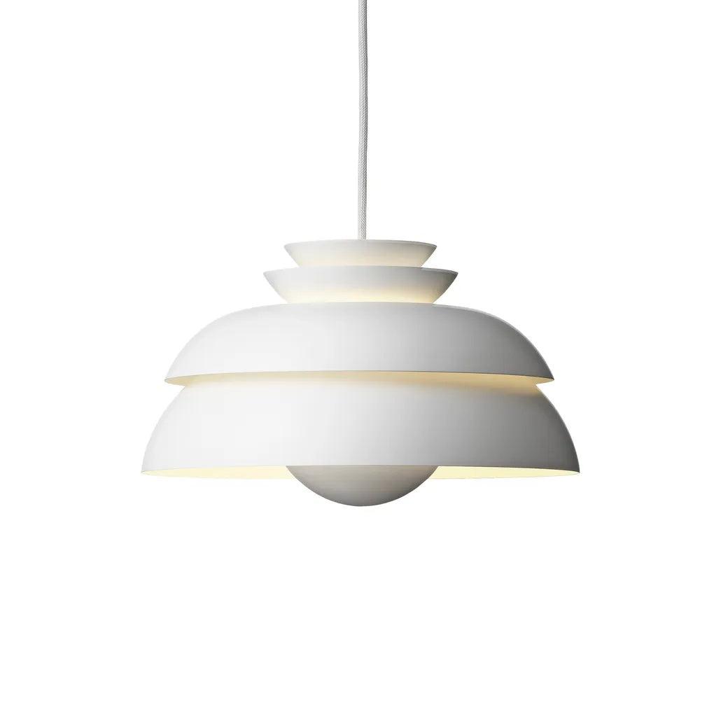Orlenna White Scandinavian Pendant Lamp - Letslighting