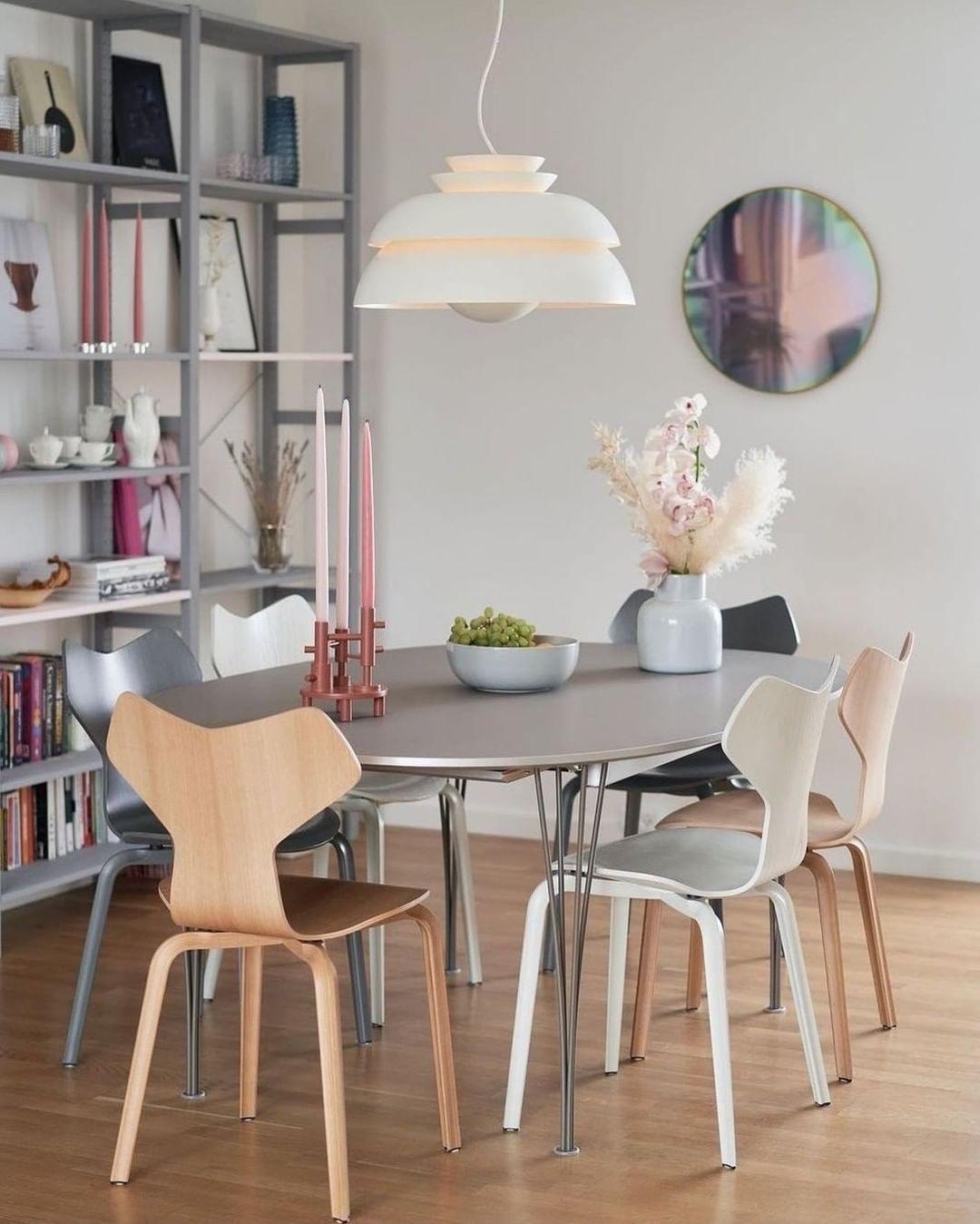 Orlenna White Scandinavian Pendant Lamp - Letslighting