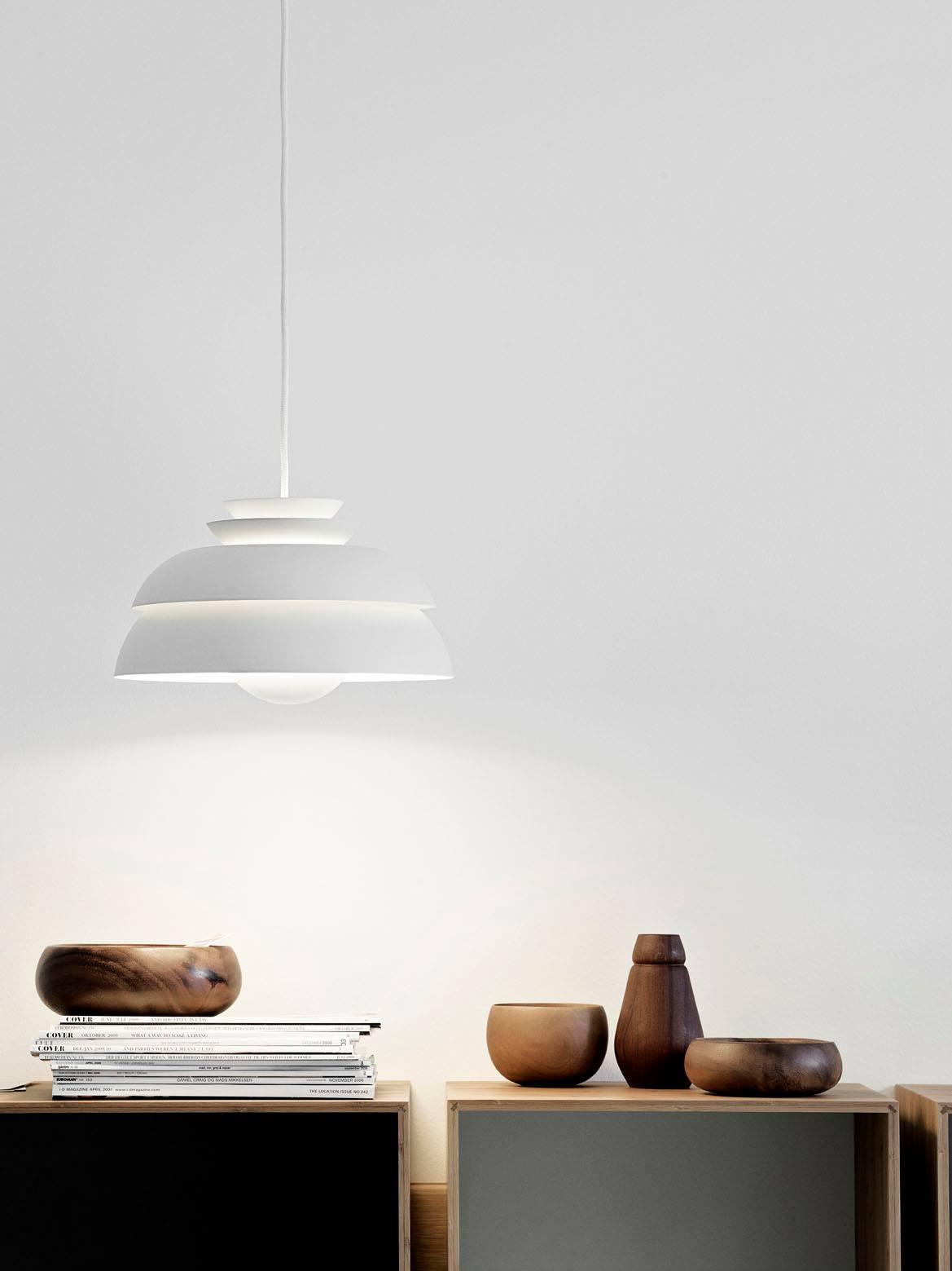 Orlenna White Scandinavian Pendant Lamp - Letslighting