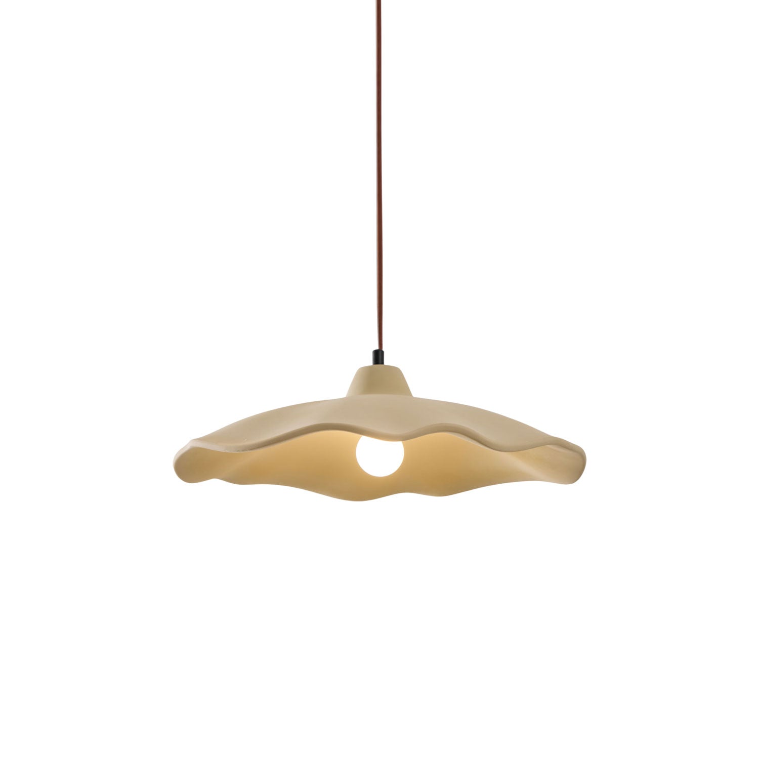 Petal Modern Microcement Pendant Light
