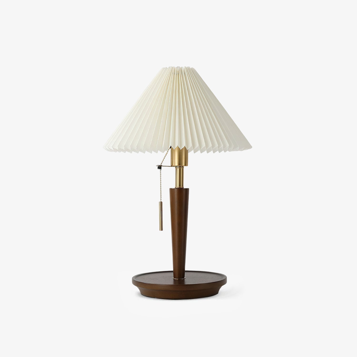 Novace Fabric Wood Table Lamp - Letslighting