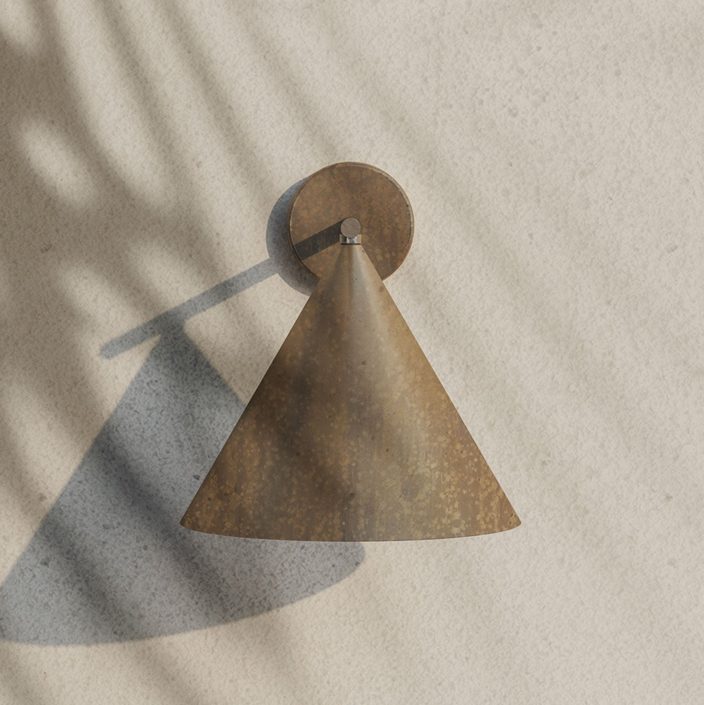 Whorl Vintage Industrial Acrylic Wall Lamp - Letslighting