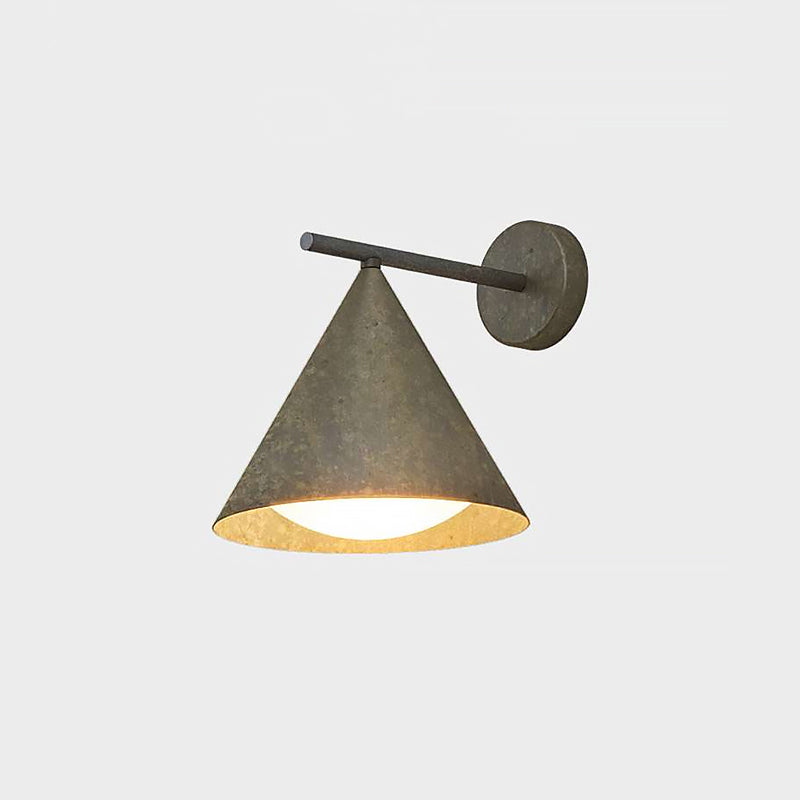 Whorl Vintage Industrial Acrylic Wall Lamp - Letslighting