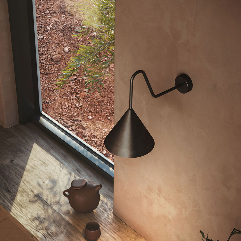 Whorl Vintage Industrial Acrylic Wall Lamp - Letslighting