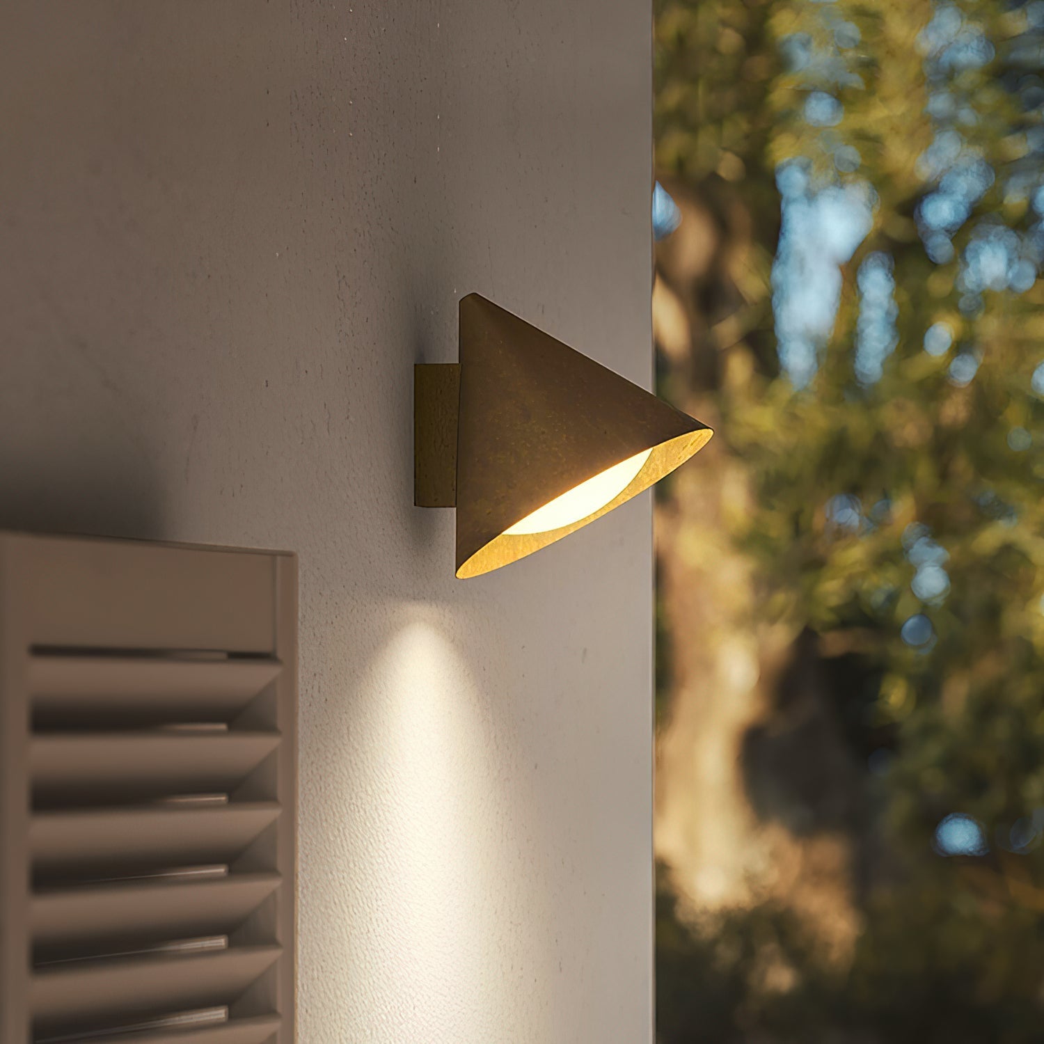 Whorl Vintage Industrial Acrylic Wall Lamp - Letslighting