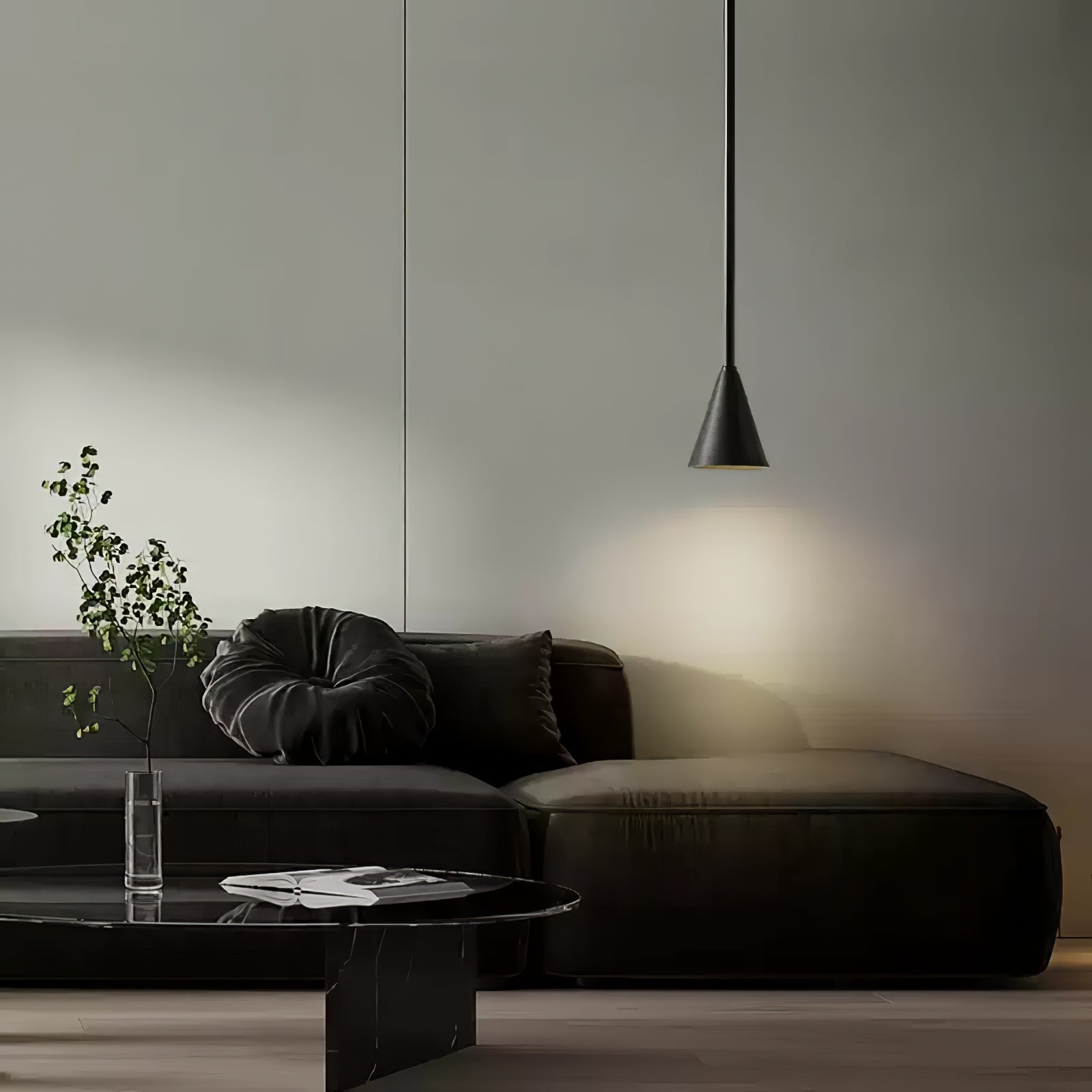 Cutheion Modern Minimalist Brass Pendant Light - Letslighting