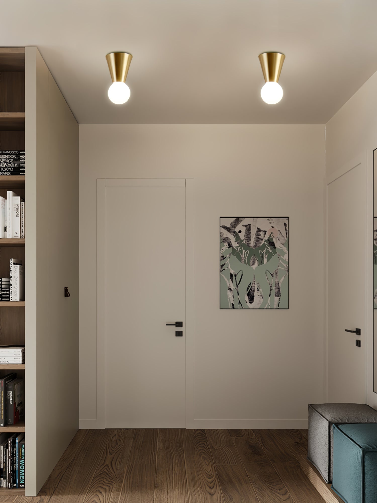 Nycareth Modern Minimalist Glass Ceiling Lamp - Letslighting