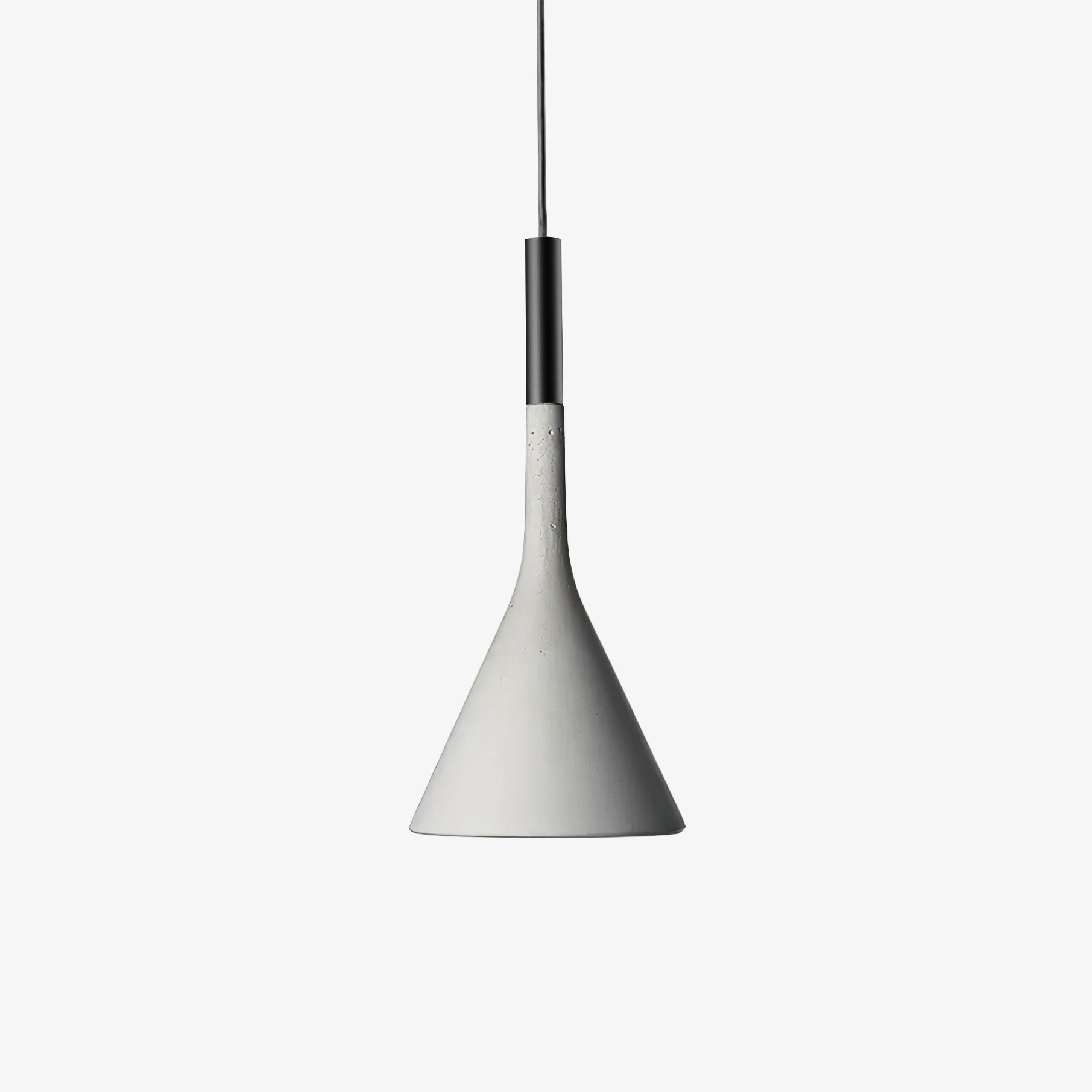 Solara Pendant Lamp Concrete Conical Industrial - Letslighting