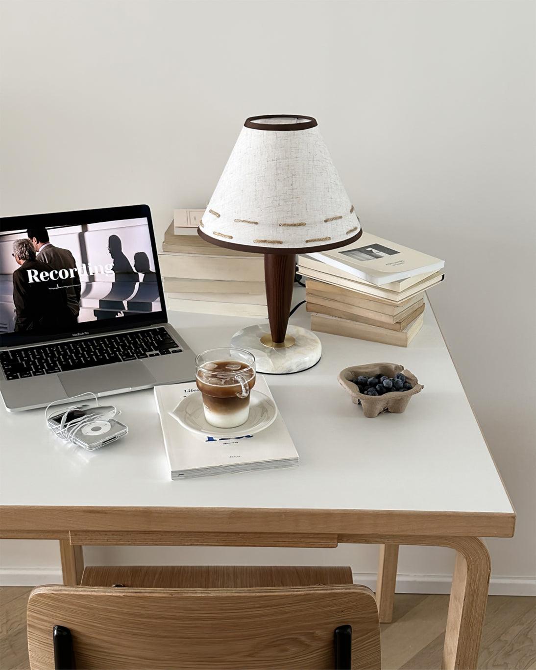 Taylor Vintage Fabric Table Lamp - Letslighting