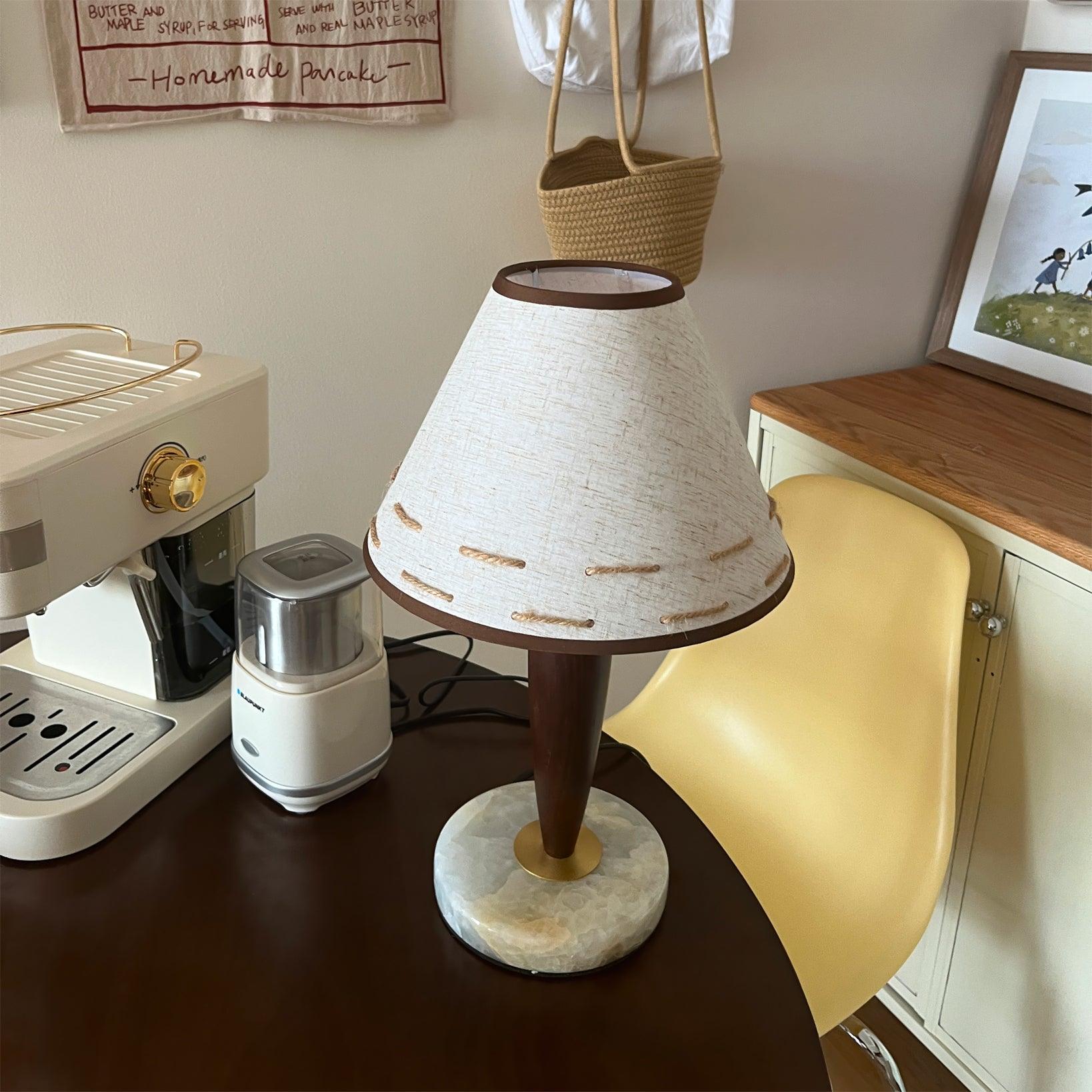 Taylor Vintage Fabric Table Lamp - Letslighting