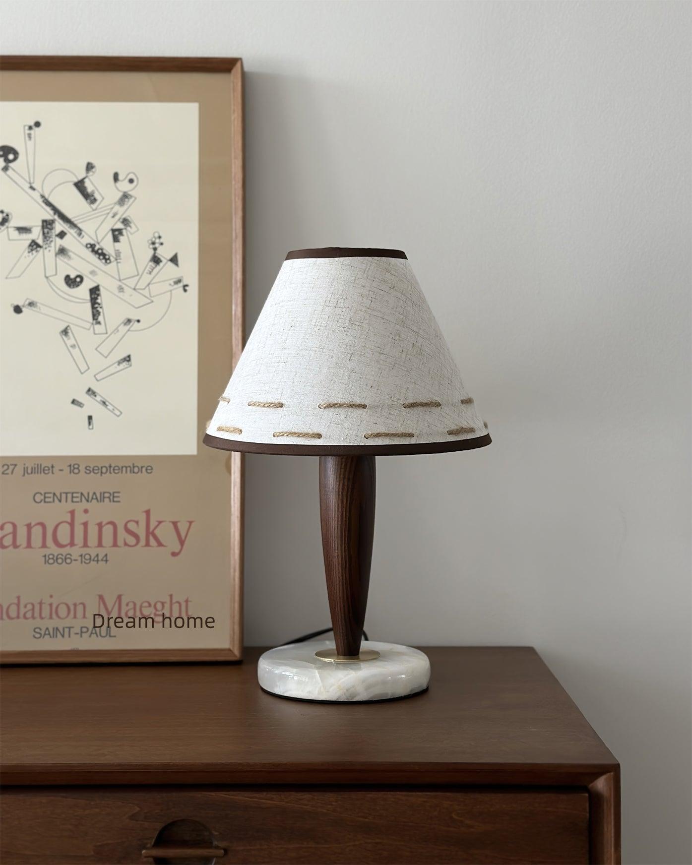Taylor Vintage Fabric Table Lamp - Letslighting