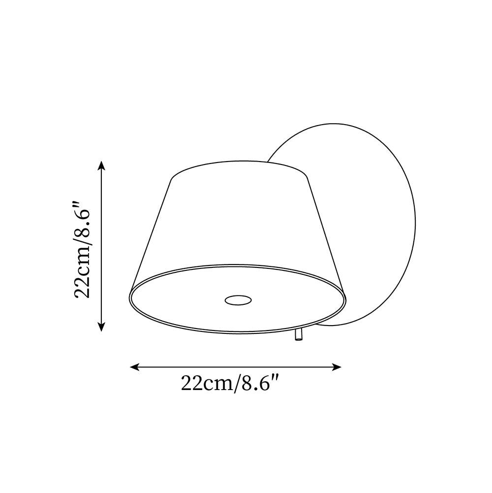 Fivra Dual Shade Wall Lamp