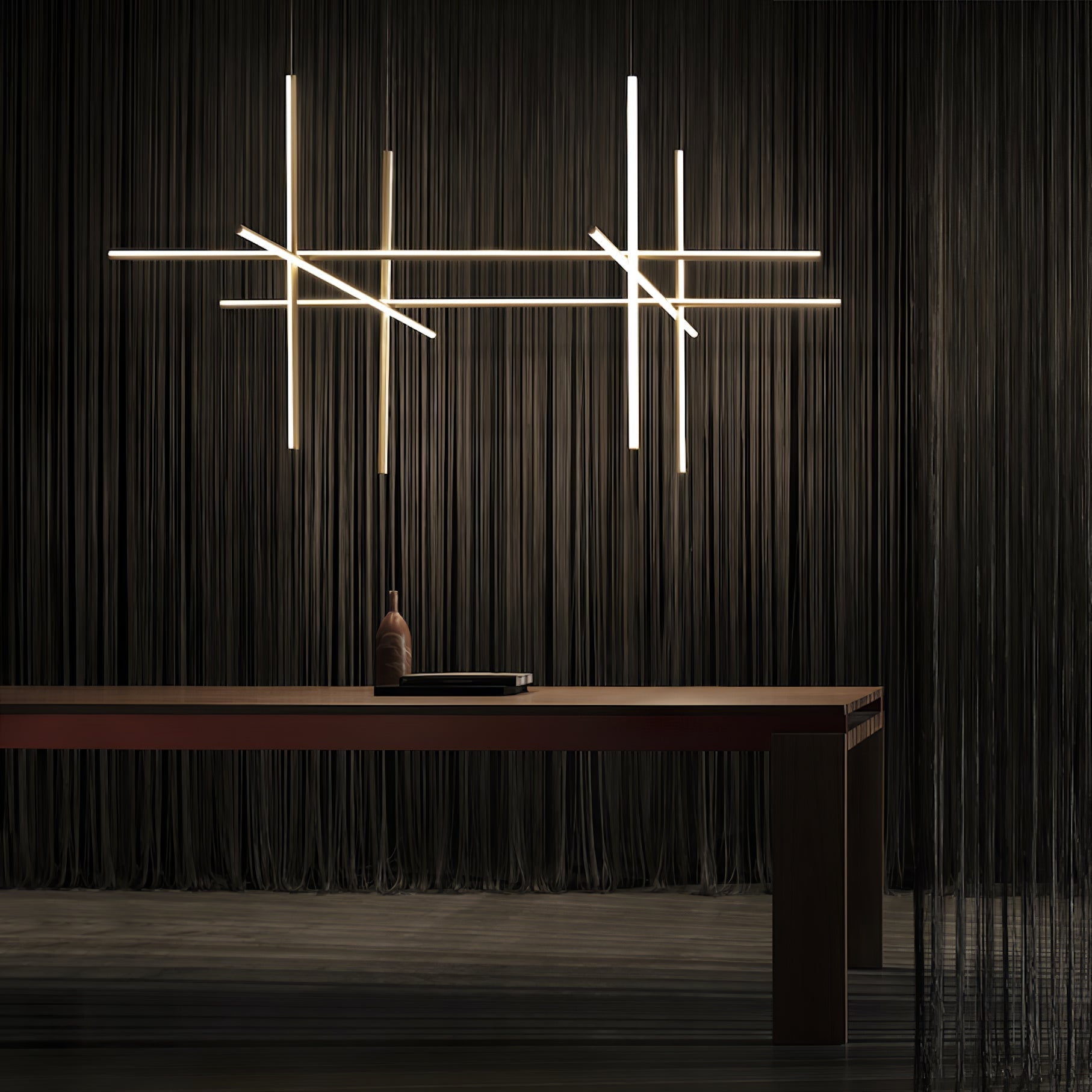 Breeze Modern Minimalist Classic Copper Chandelier - Letslighting