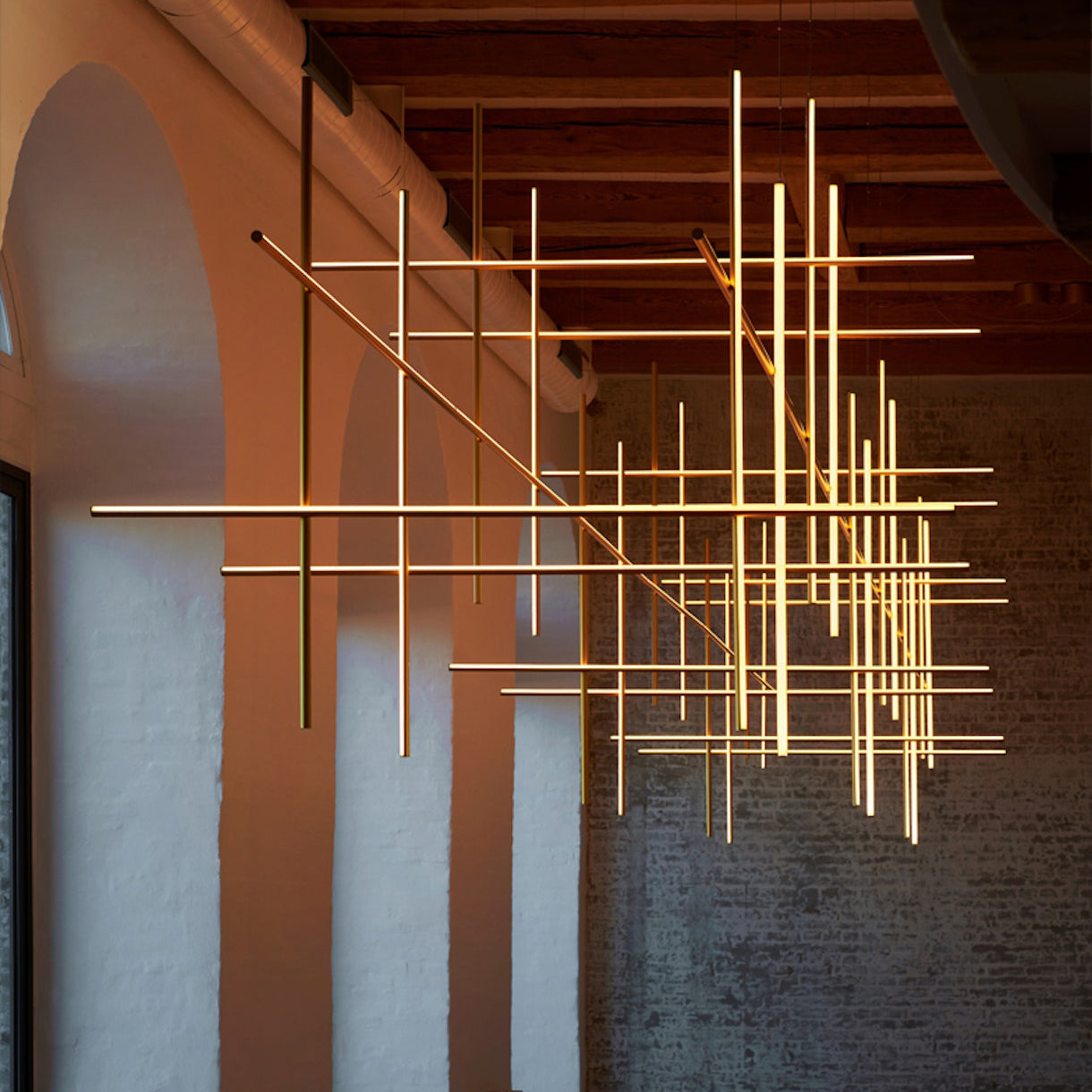 Breeze Modern Minimalist Classic Copper Chandelier - Letslighting