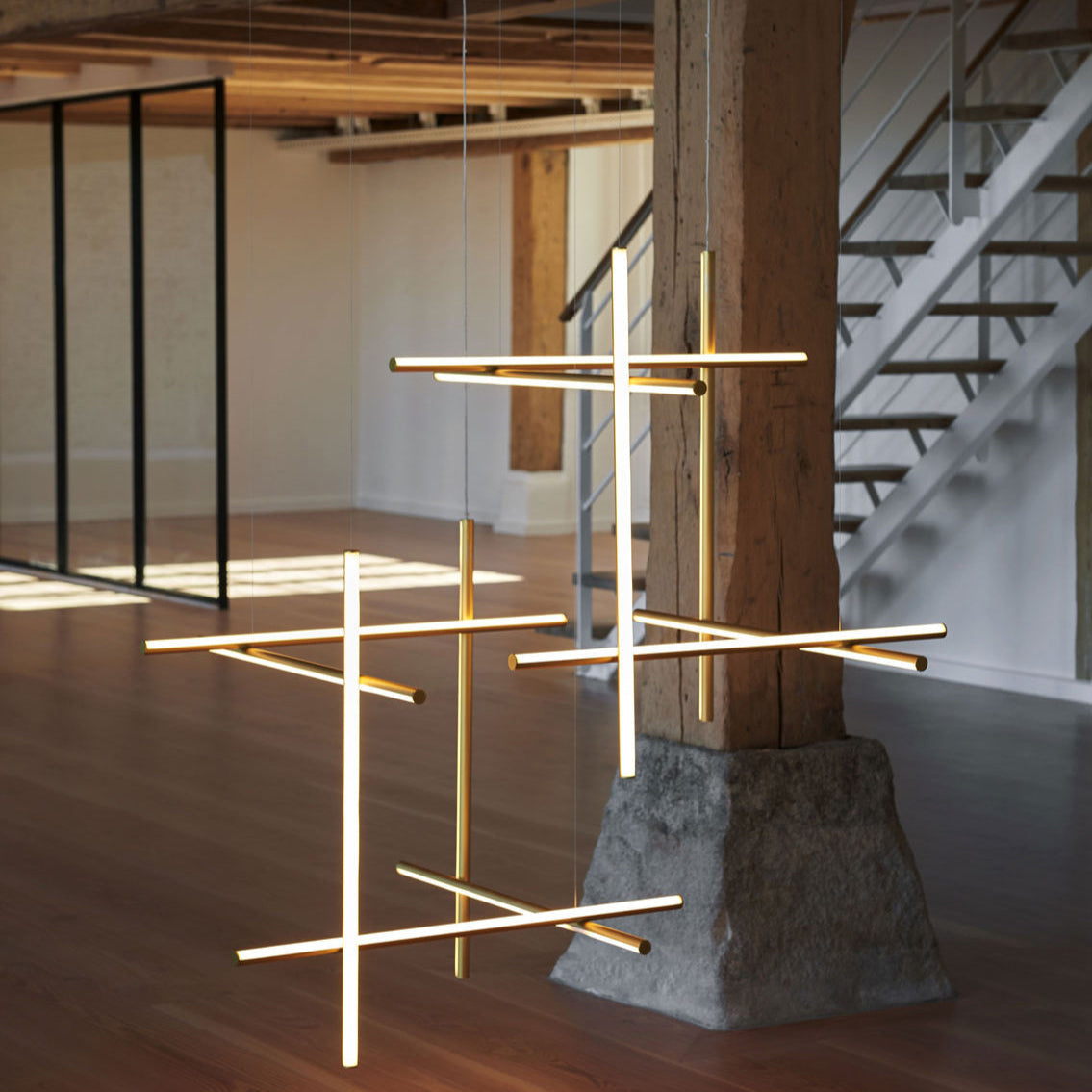 Breeze Modern Minimalist Classic Copper Chandelier - Letslighting