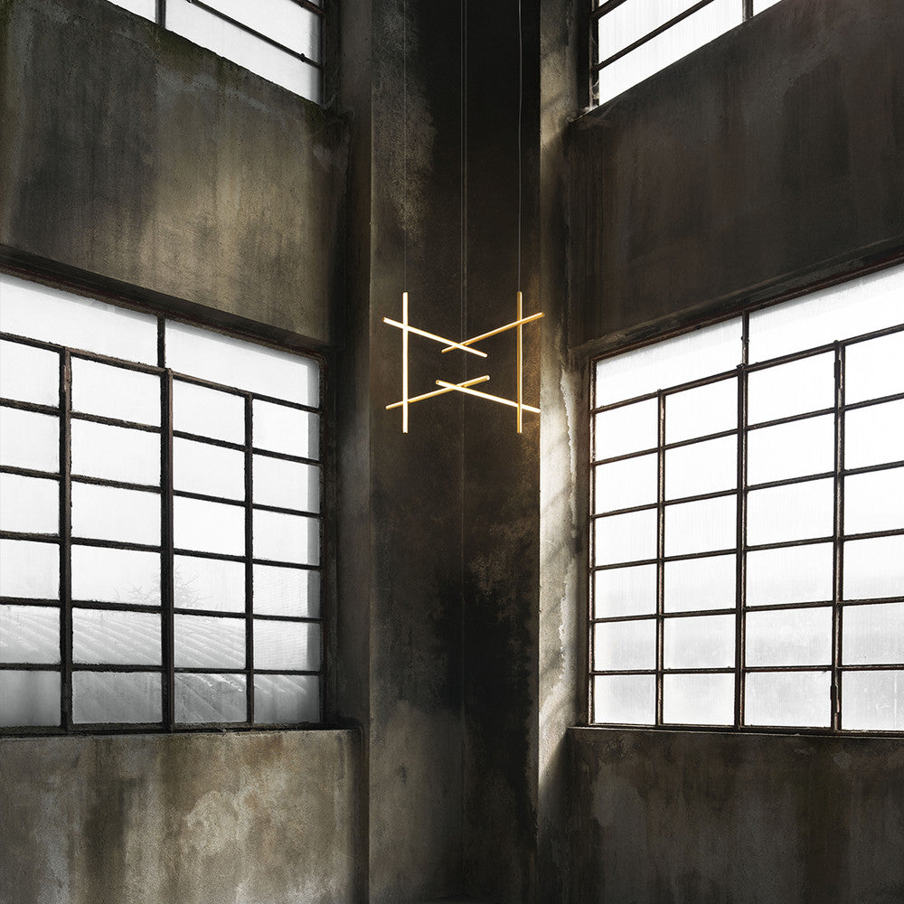 Breeze Modern Minimalist Classic Copper Chandelier - Letslighting