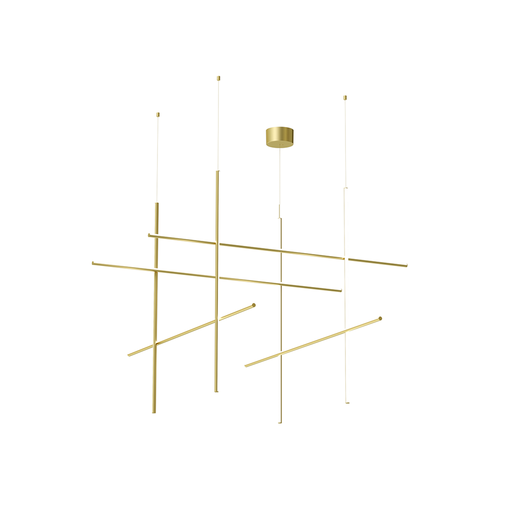 Breeze Modern Minimalist Classic Copper Chandelier - Letslighting