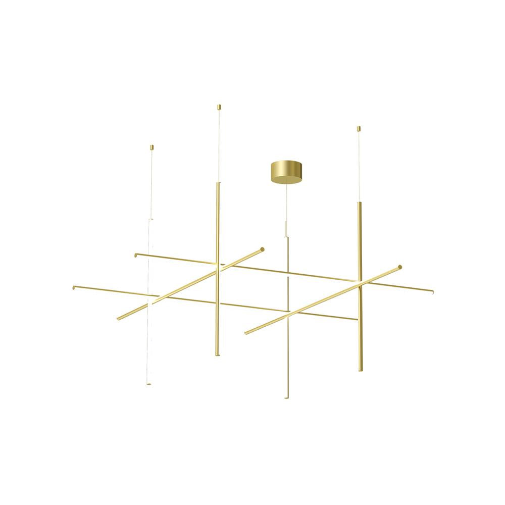 Breeze Modern Minimalist Classic Copper Chandelier - Letslighting