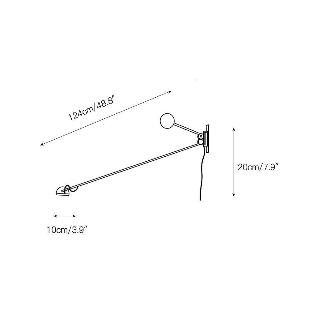 Cipher Modern Minimalist Art Wall Lamp - Letslighting