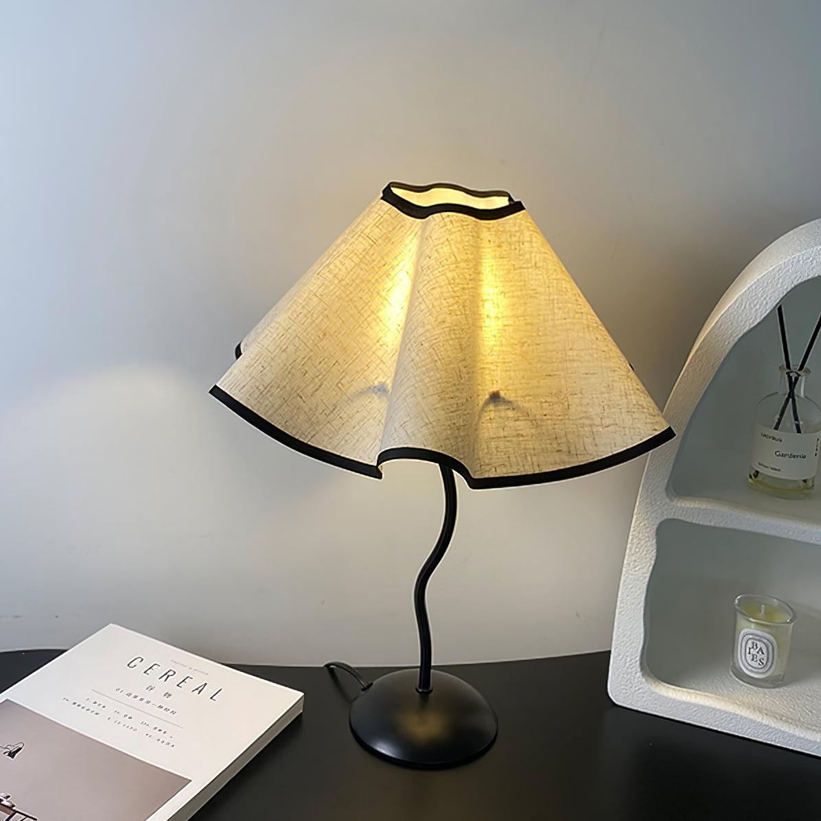 Luminova Fabric Artistic Table Lamp - Letslighting