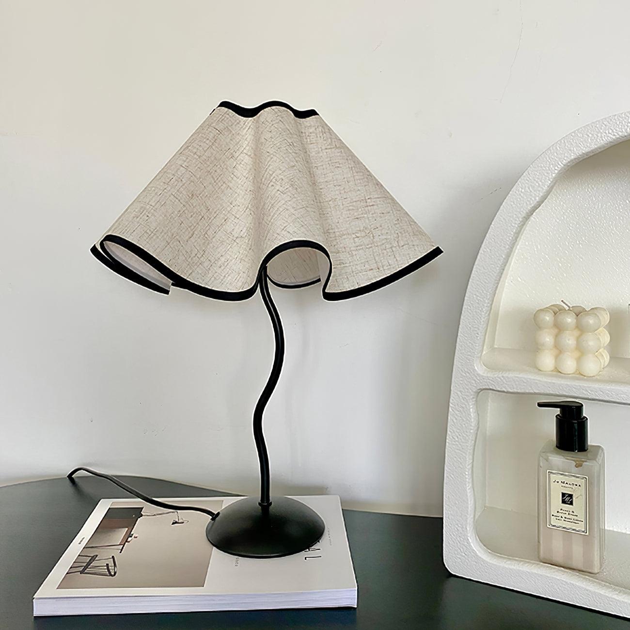 Luminova Fabric Artistic Table Lamp - Letslighting