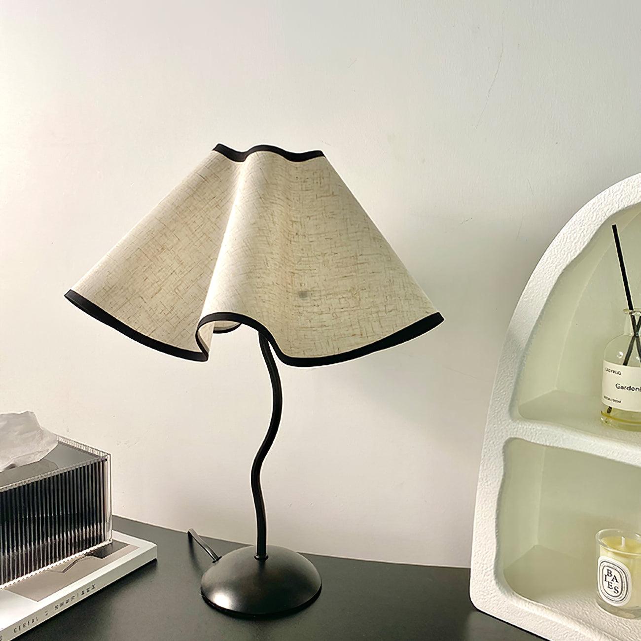 Luminova Fabric Artistic Table Lamp - Letslighting