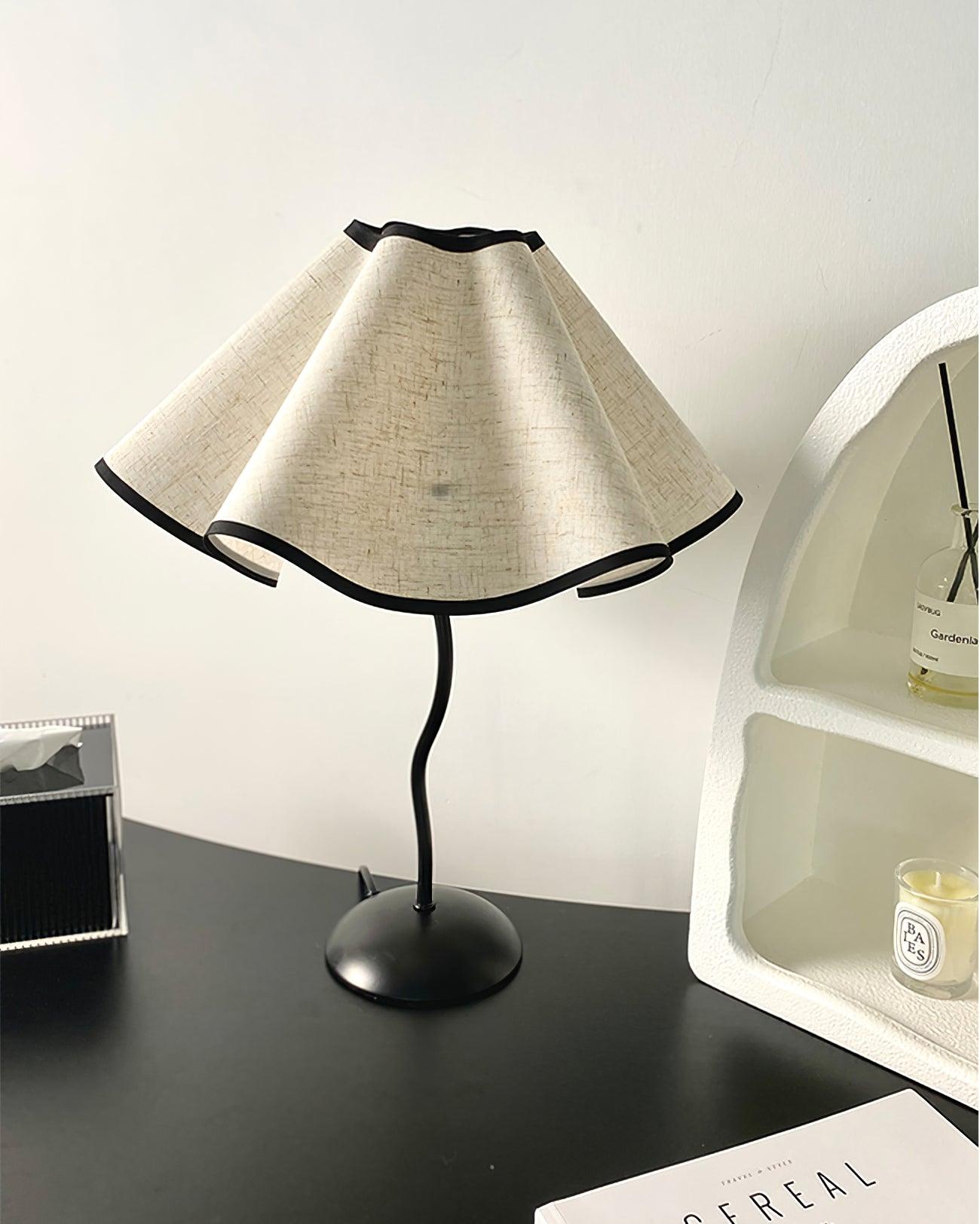 Luminova Fabric Artistic Table Lamp - Letslighting