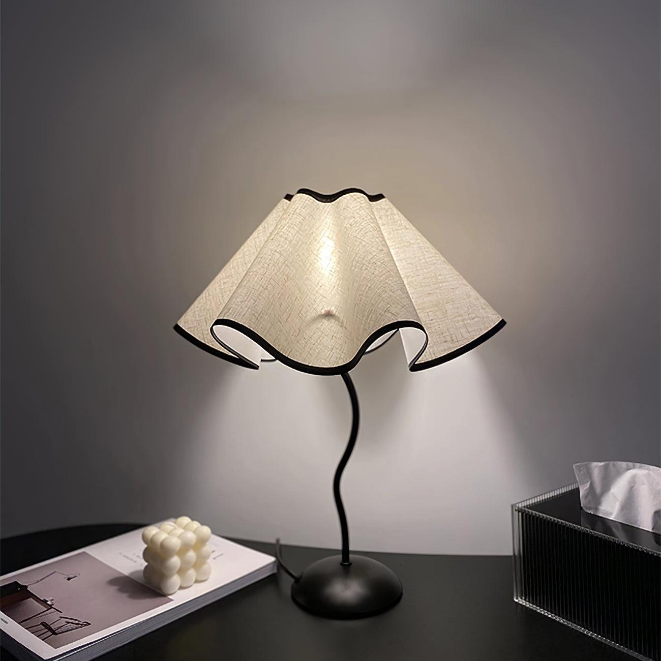 Luminova Fabric Artistic Table Lamp - Letslighting