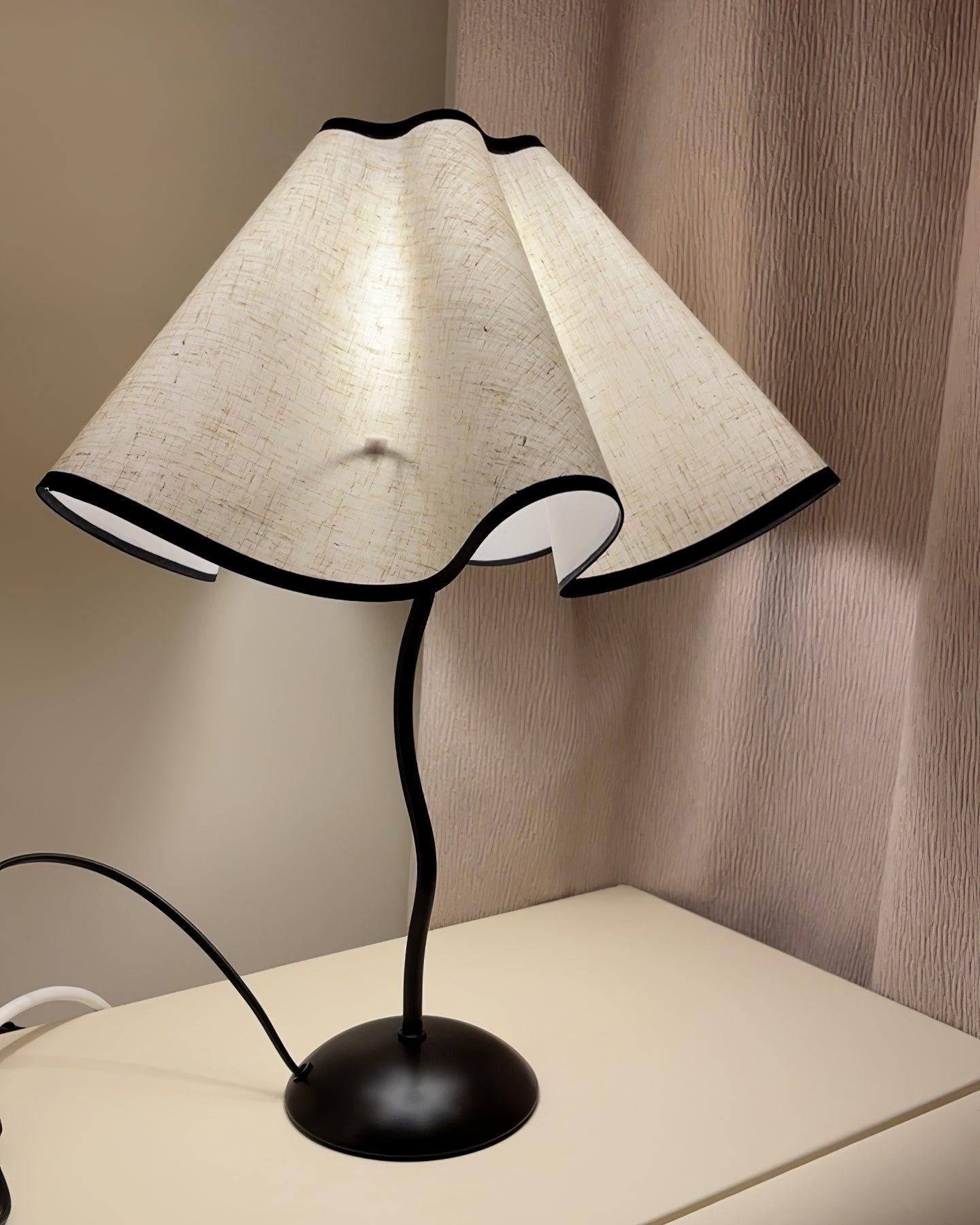 Luminova Fabric Artistic Table Lamp - Letslighting