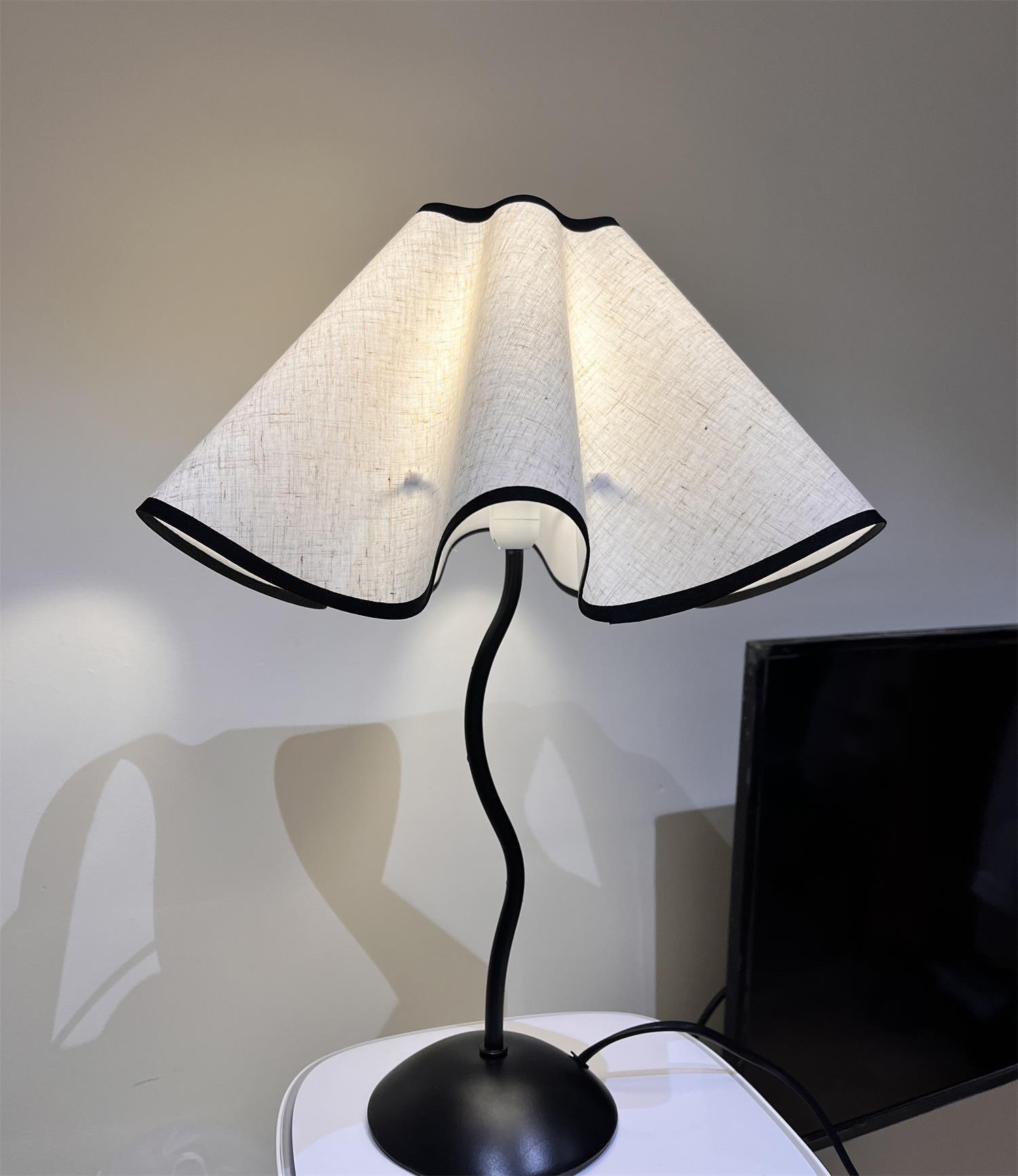 Luminova Fabric Artistic Table Lamp - Letslighting