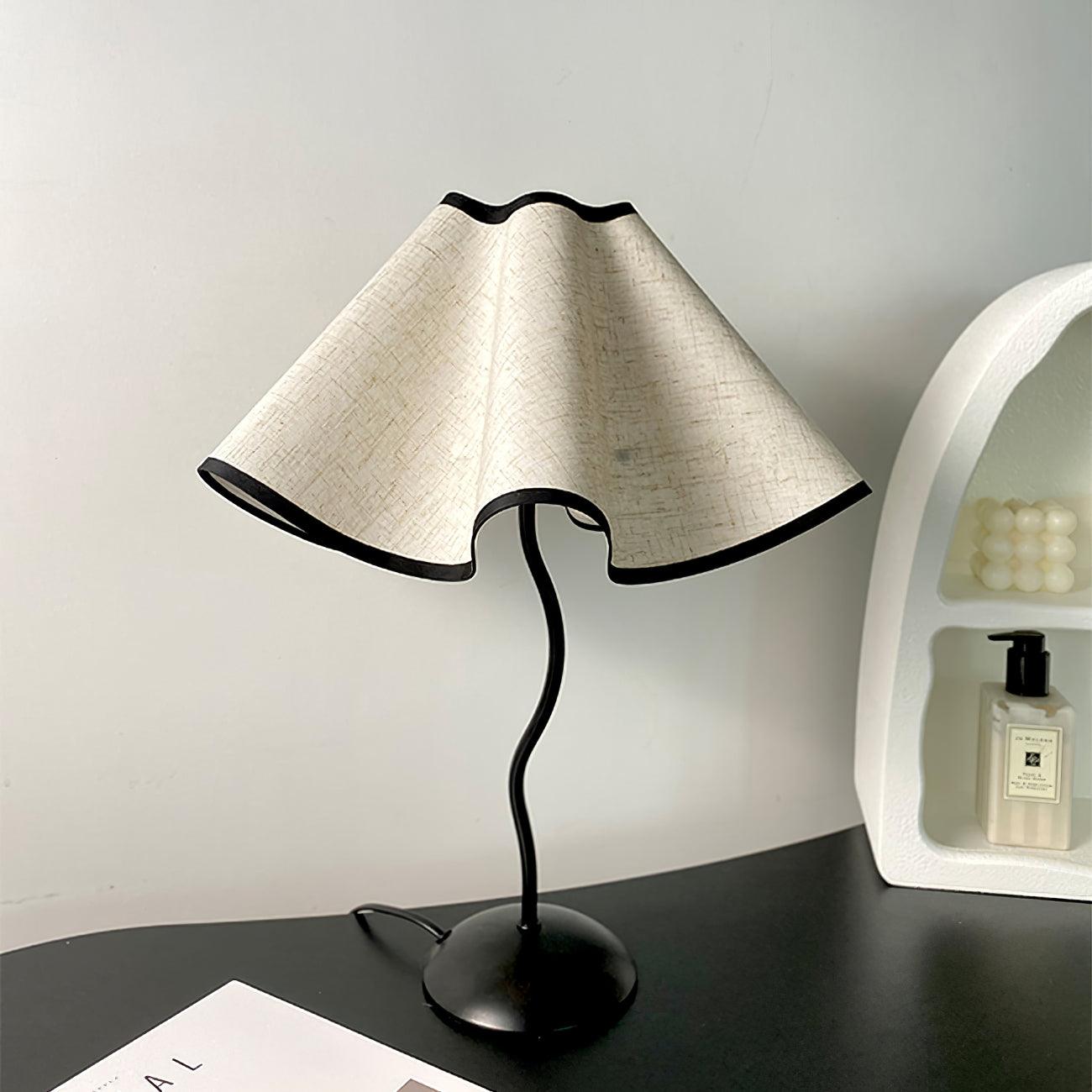 Luminova Fabric Artistic Table Lamp - Letslighting