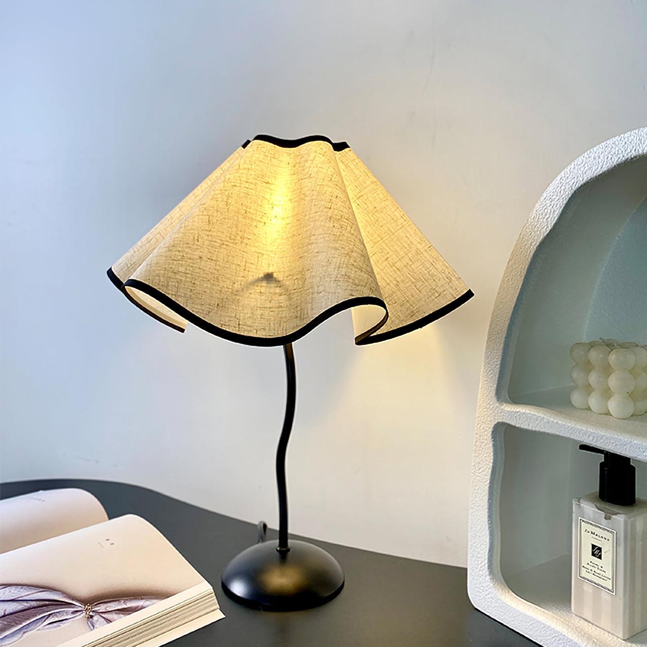 Luminova Fabric Artistic Table Lamp - Letslighting