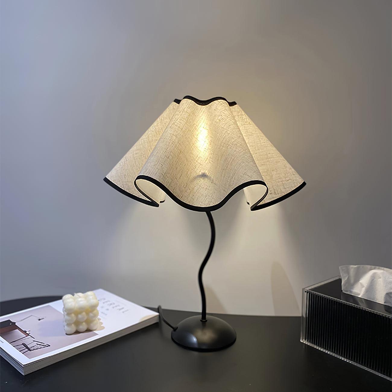 Luminova Fabric Artistic Table Lamp - Letslighting