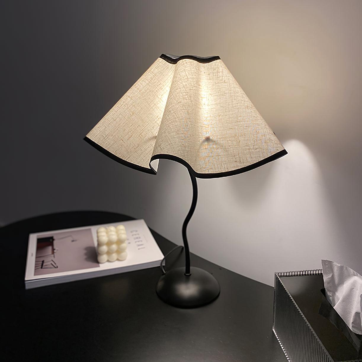 Luminova Fabric Artistic Table Lamp - Letslighting