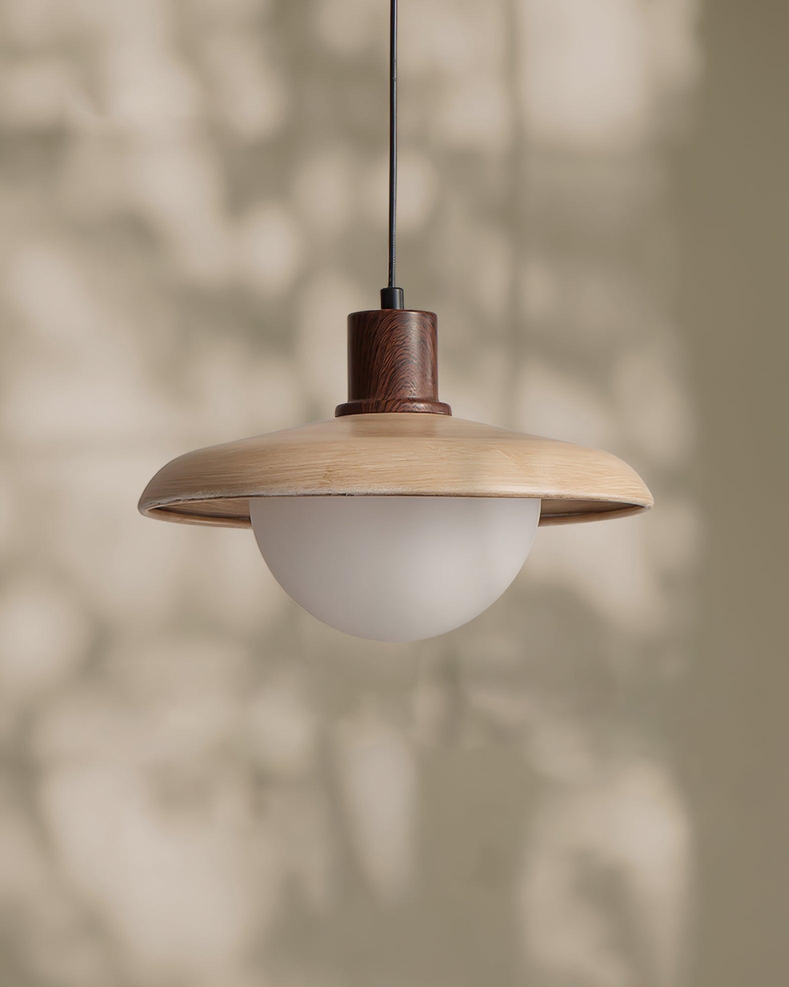 Woodora Plug-In Pendant Light