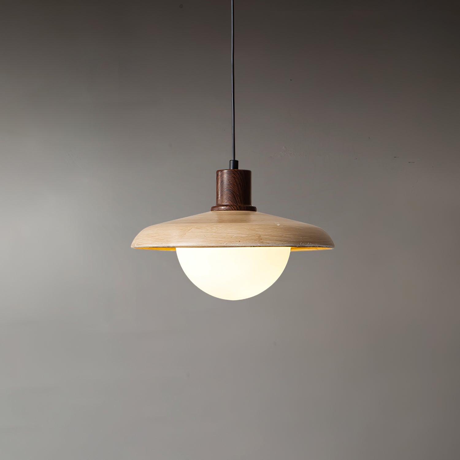 Woodora Plug-In Pendant Light