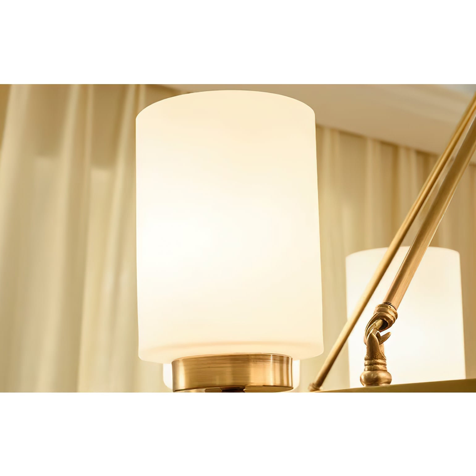 Illume Postmodern Luxury Brass Glass Chandelier - Letslighting