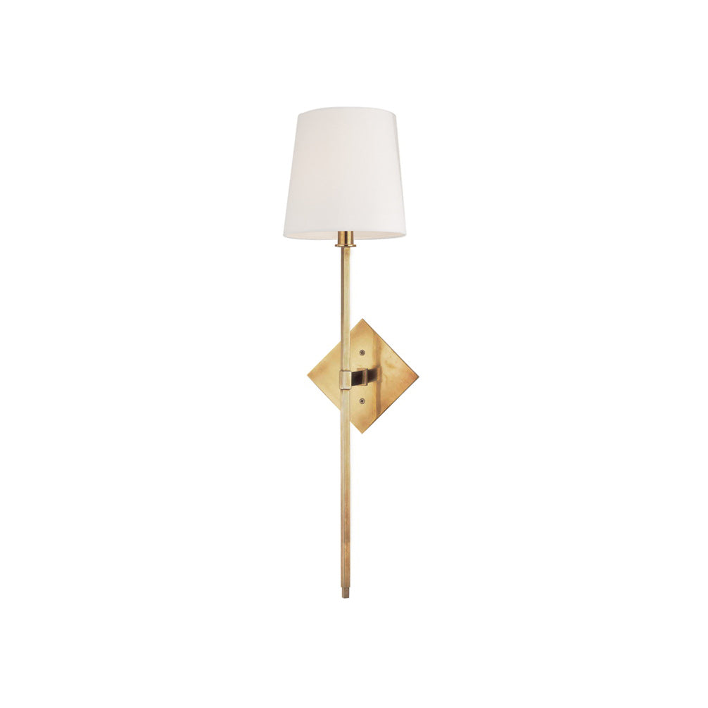 Kismet Modern Minimalist Brass Fabric Wall Lamp - Letslighting