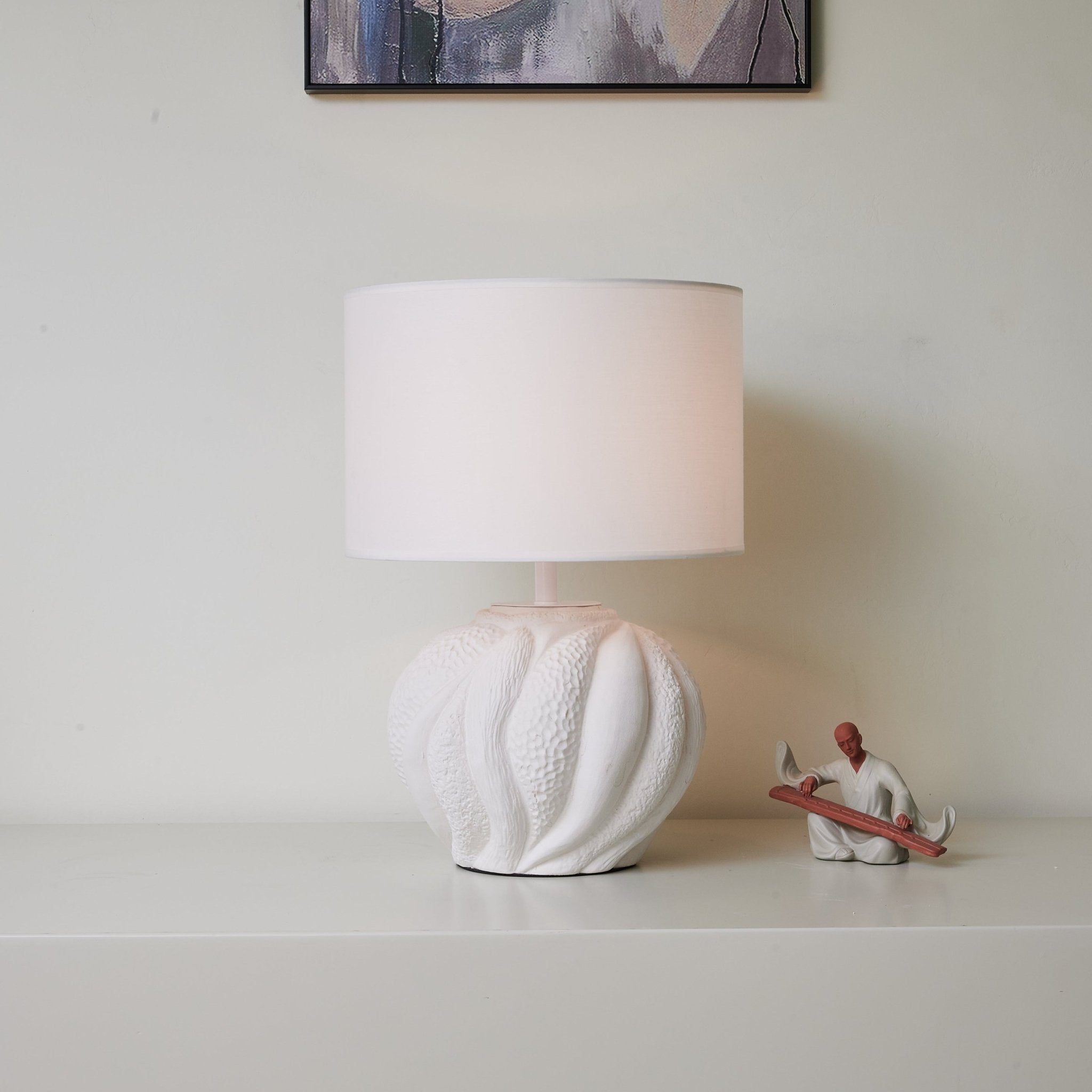 Corvara Textured Table Lamp - Blowlighting