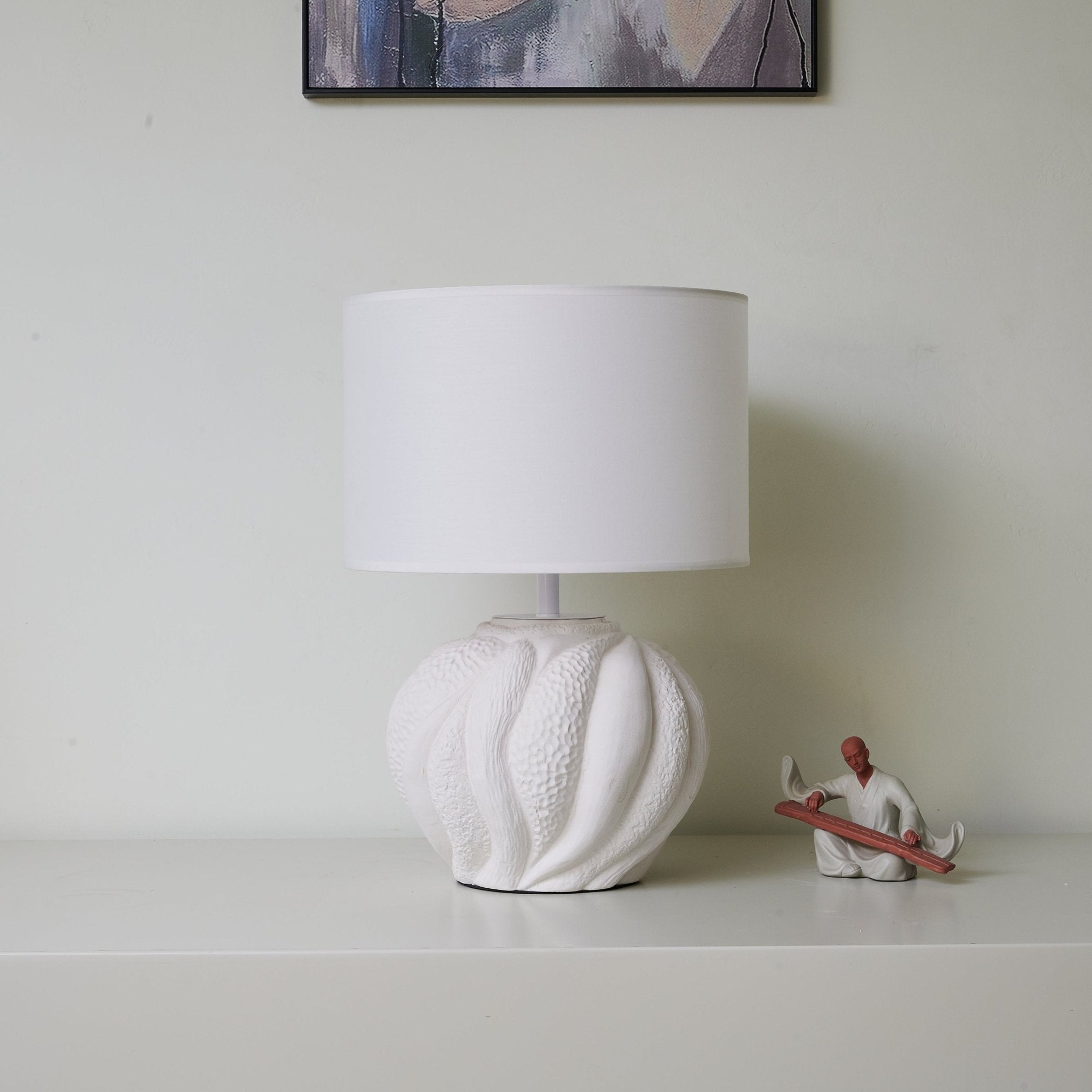 Corvara Textured Table Lamp - Blowlighting
