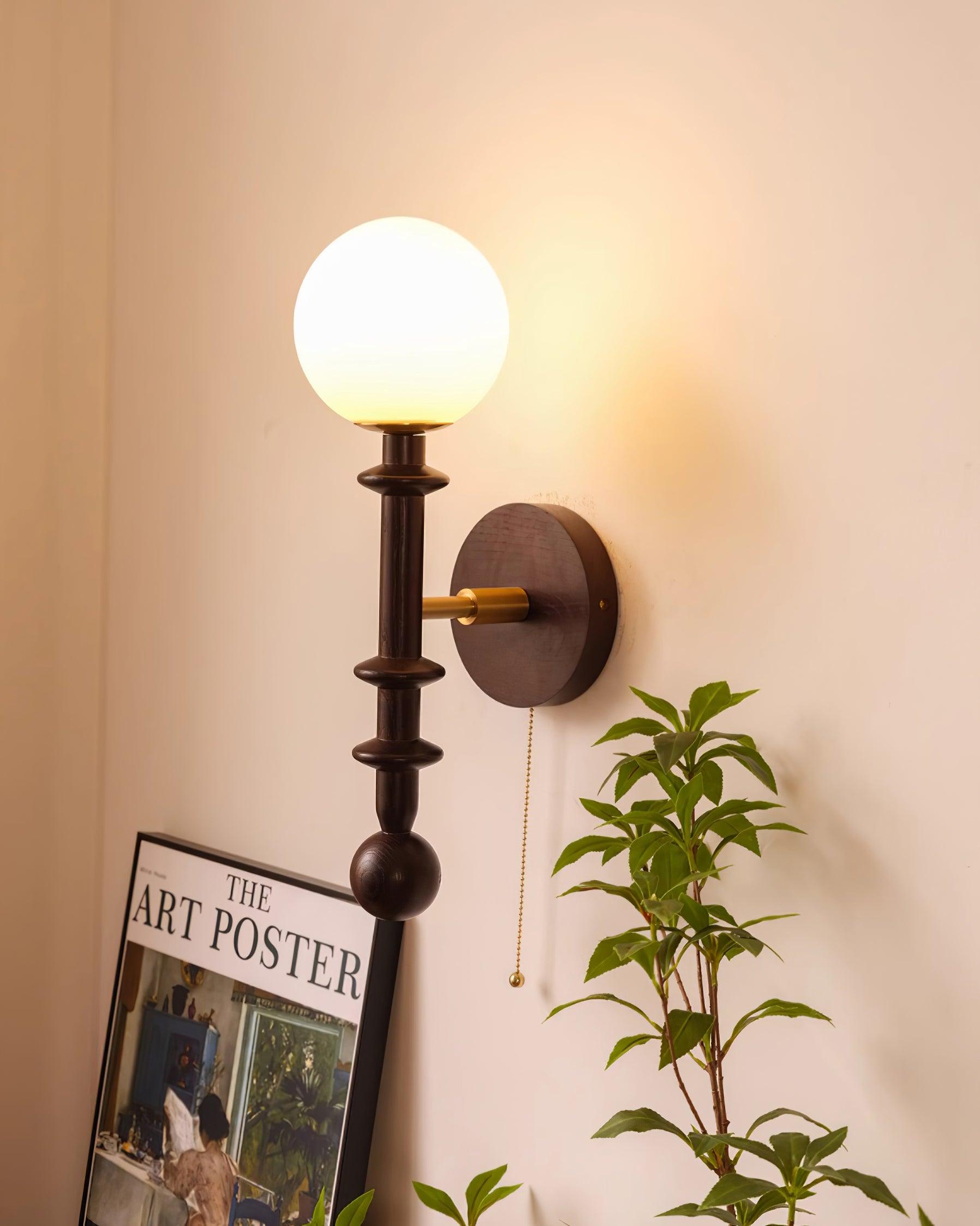 Velno Globe Wall Lamp - Letslighting