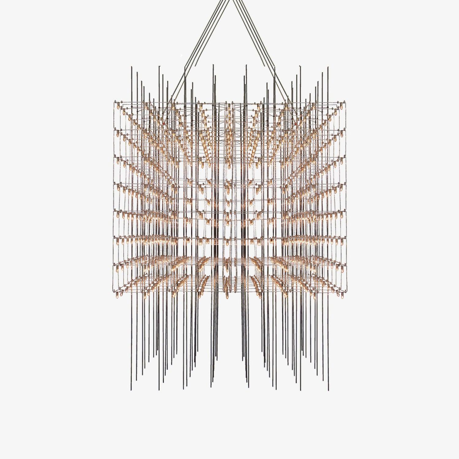 Avtalan Postmodern Luxury Cube Pendant Light - Letslighting