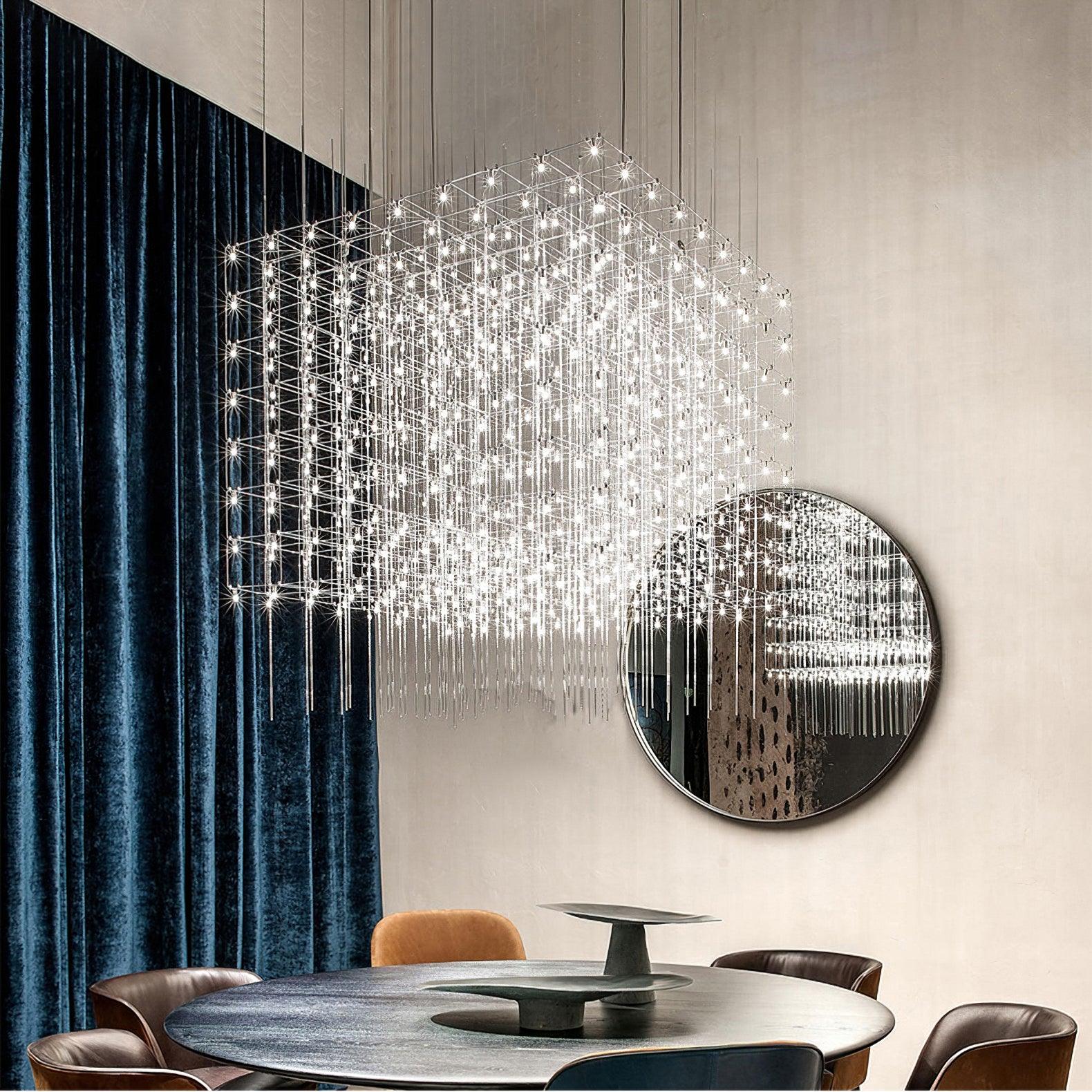 Avtalan Postmodern Luxury Cube Pendant Light - Letslighting